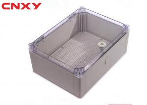 China High Insulation Rigid Clear Hinged Plastic Boxes For Fire Control Devices on sale