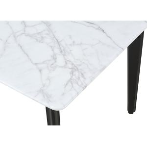 Restaurant Solid Wood Modern Rock Slate Dining Table