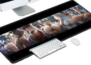 Quality Large Gaming Mouse Pad 800x400x3MM Customized Photo Polyester For Computer wholesale