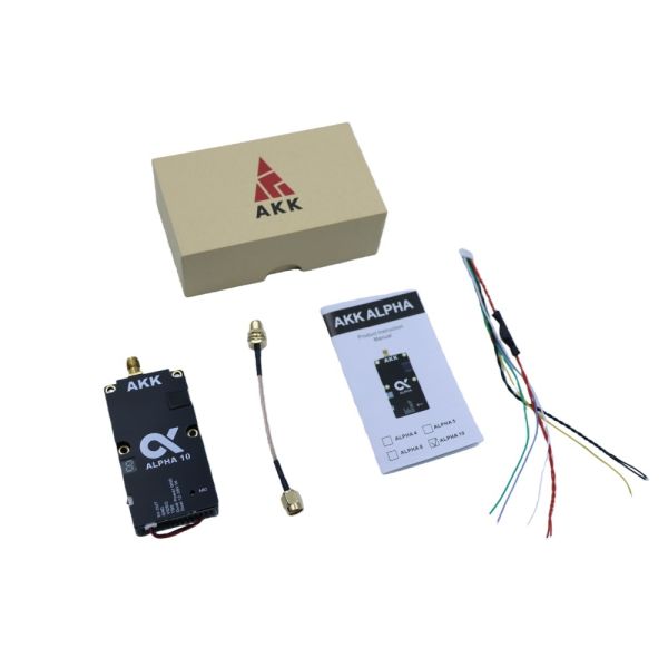 ALPHA 10 10W FPV VTX – Low Latency & Reliable 5.8GHz Transmission
