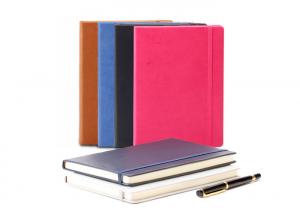 China Classic A5 PU Leather Notebook , Thick Journal Notebook For Corporate Gifts on sale