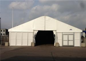 China 25m * 40m Big Roof Marquee Tent Clear Span Steel Buildings With ABS Solid Wall System on sale