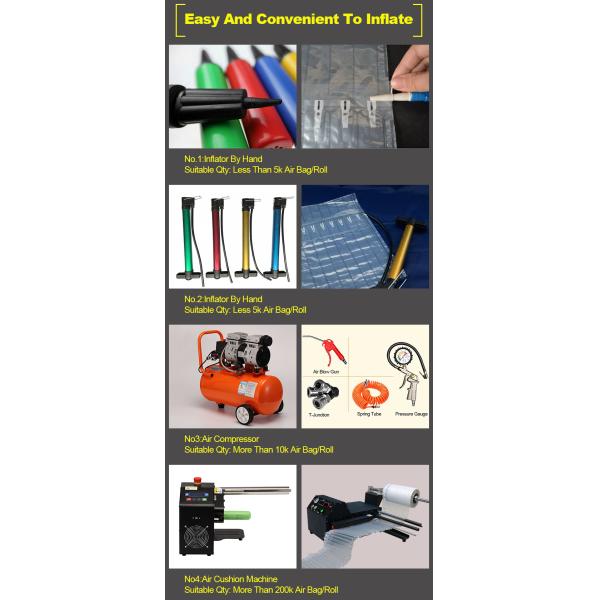 Air Column Bag Protective Package Inflatable Wrap Pack Bubble Bag For Laptop Cushion Packaging Material Air Bag For Packing