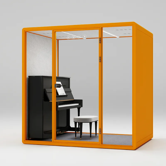Movable Recording Pod Quick Disassembly Portable Studio Booths Multi Functional