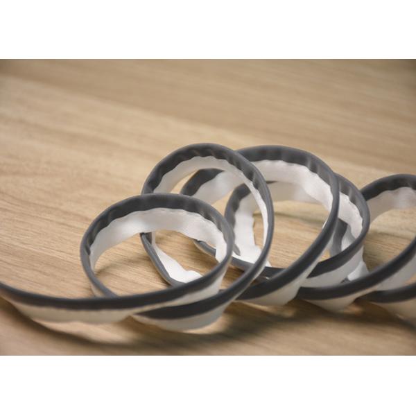 Customised Reflective Piping Tape Sewn Into Garment