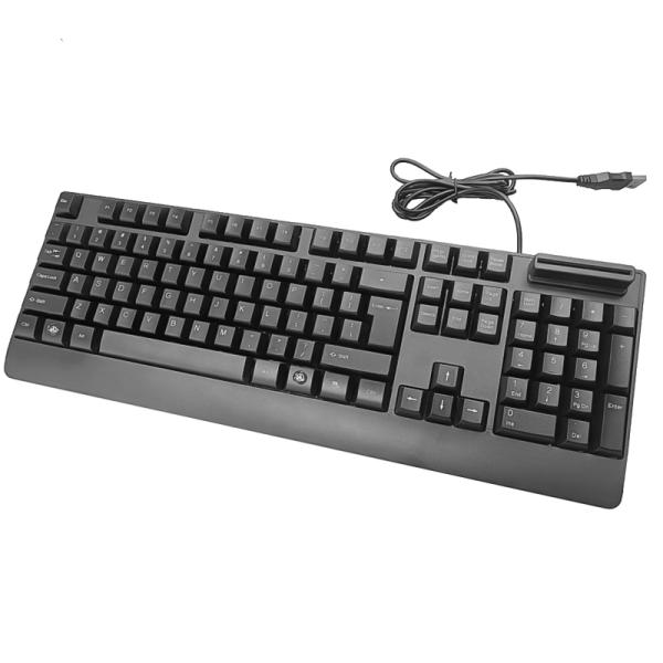 Best Selling Low Profile Smart Card USB Keyboard Smart Card Reader USB Keyboard