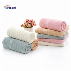 Quality Kitchen Reusable Cloth Four Color 35x75cm 400GSM 21S Cotton Bath Towel Face Towel wholesale