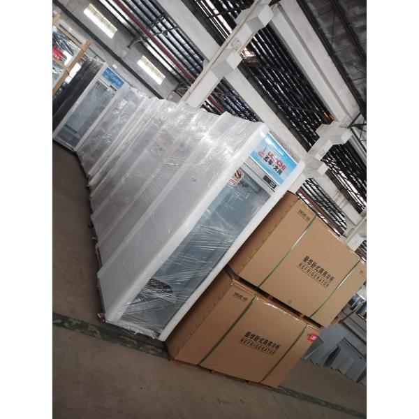 Tall Commercial Single Door Upright Display Freezer 270L Sleek Design