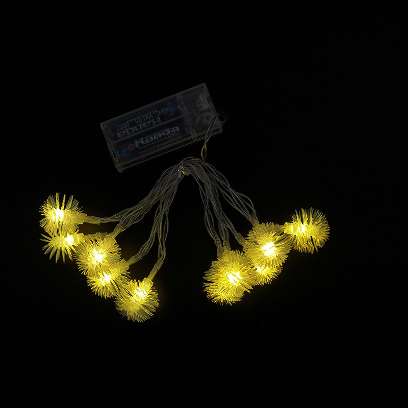 Firework Copper Wire LED Lights 8 Modes String Fairy Lights with Remote Control Waterproof Hanging Starburst Lights for Parties