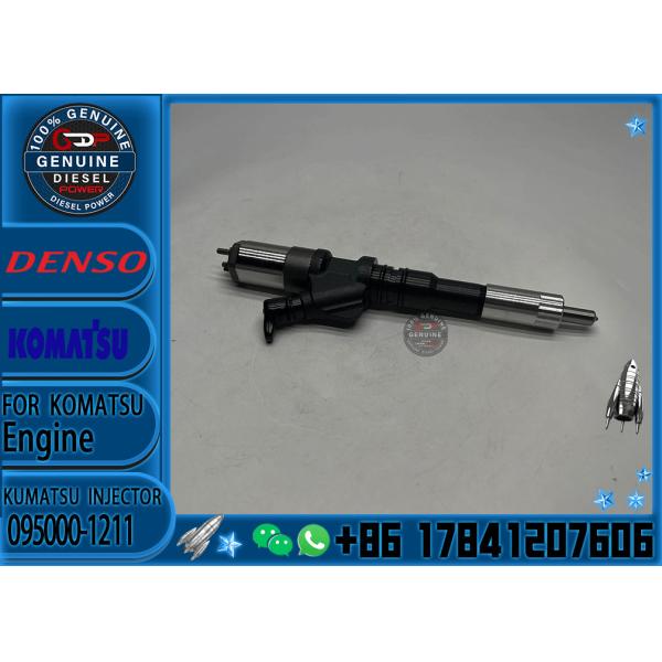 Fuel Nozzle Injector 095000-1211 6156-11-3300 for Komatsu excavator S6D125 Engine
