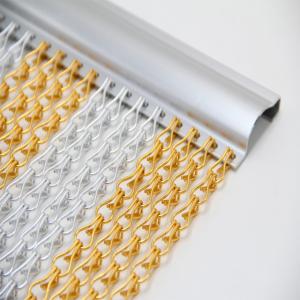 China 1.6mm Aluminum Chain Curtains , Chain Door Fly Screen on sale