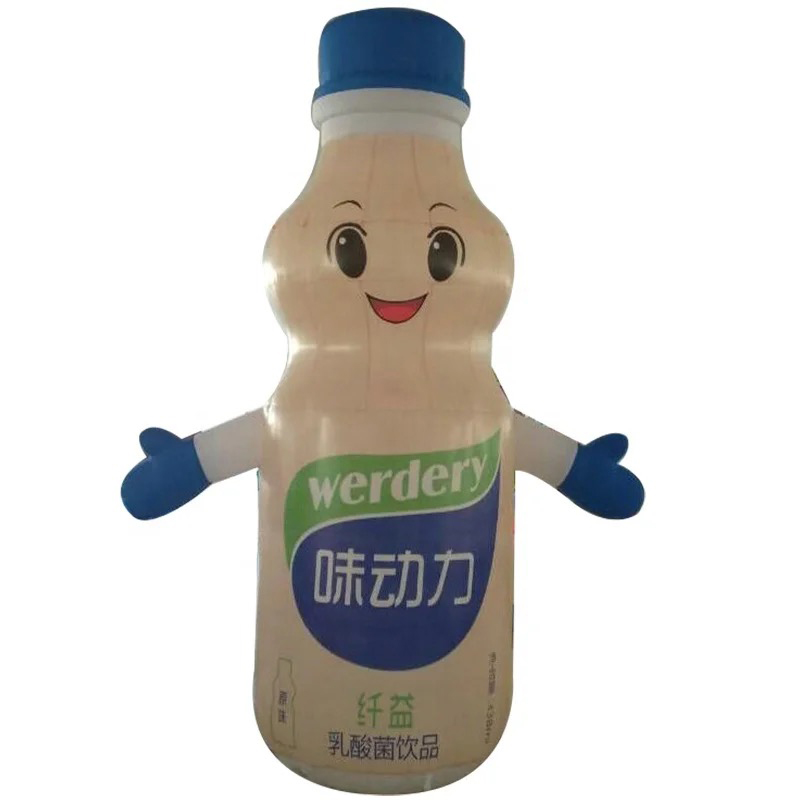 milk tea bottle tea cup win bottle inflatable can Customized Advertising Giant inflatable bottle cup for promotion event