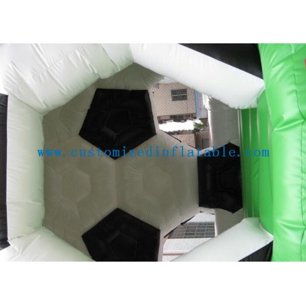 Inflatable Football Bouncer , Soccer Inflatable Bounce House , Football Jumping