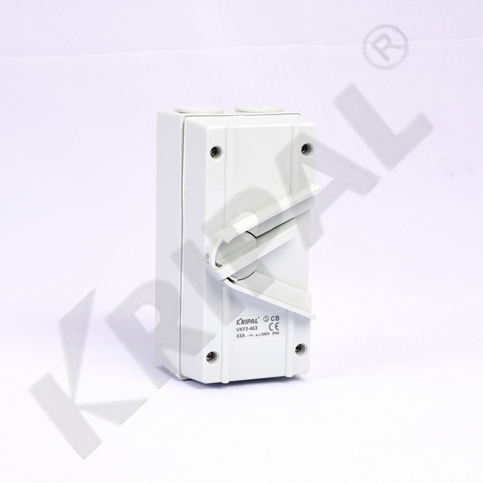 Australian standard IP66 Industrial Waterproof Isolating Switch