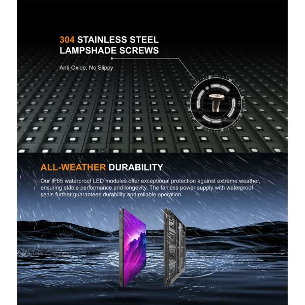 Energy Saving High Definition P3.91 P4.81 P6.25 P7.8 P10.4 Full Color LED Video Wall Outdoor Waterproof LED Display LED Screen
