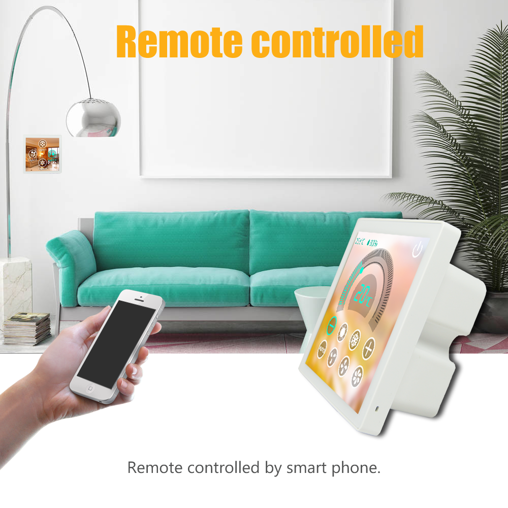 Anti Dust Waterproof WIFI Smart Wall Light Switch Scratch - Resistant