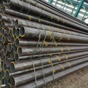 China Round Erw Welded Mild Carbon Steel Pipe Grade B A36 Schedule 80  40 10 on sale