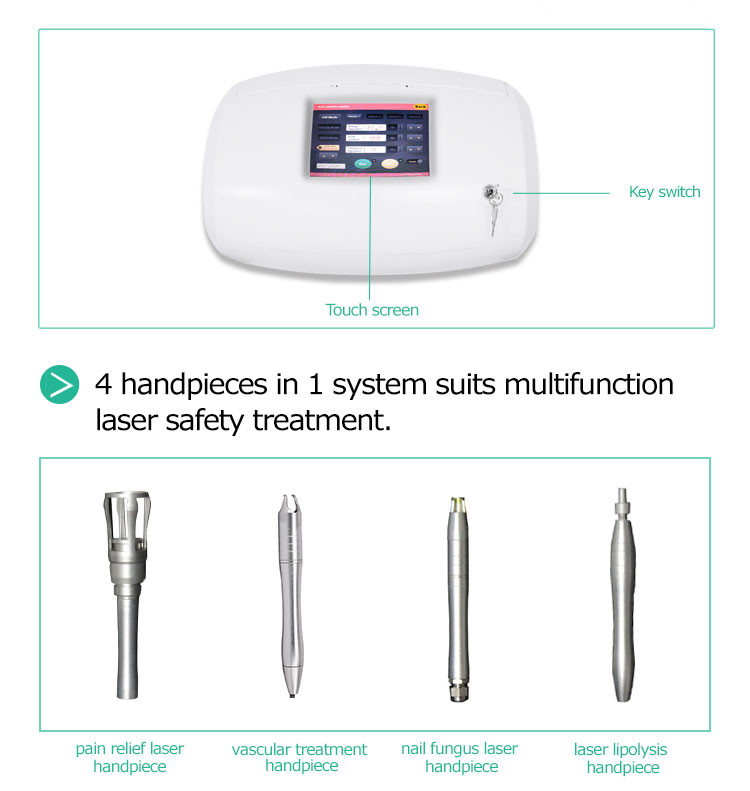 30 Watts Vascular 980nm Diode Multifunction Beauty Machine