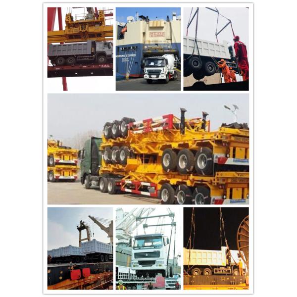 U Type Semi Trailers 80 tons Truck Semi Trailers U Type Dump Truck Semi Trailers