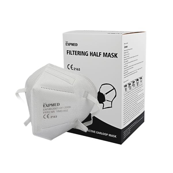 Anti Dust 5 Ply FFP2 Face Mask With Elastic Earband