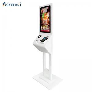 China 21.5 Inch Restaurant Ordering Kiosk 4K Resolution PCAP Touch Support OEM on sale