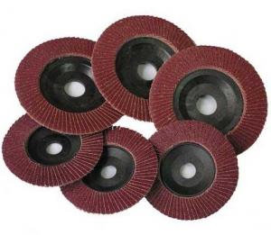 Quality 80 Grit Flap Wheel Coated Abrasives Sanding Disc For Versatile Grinding wholesale