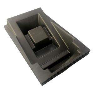 Quality Biodegradable Pulp Tray Packaging Sugarcane Material Wet Press wholesale