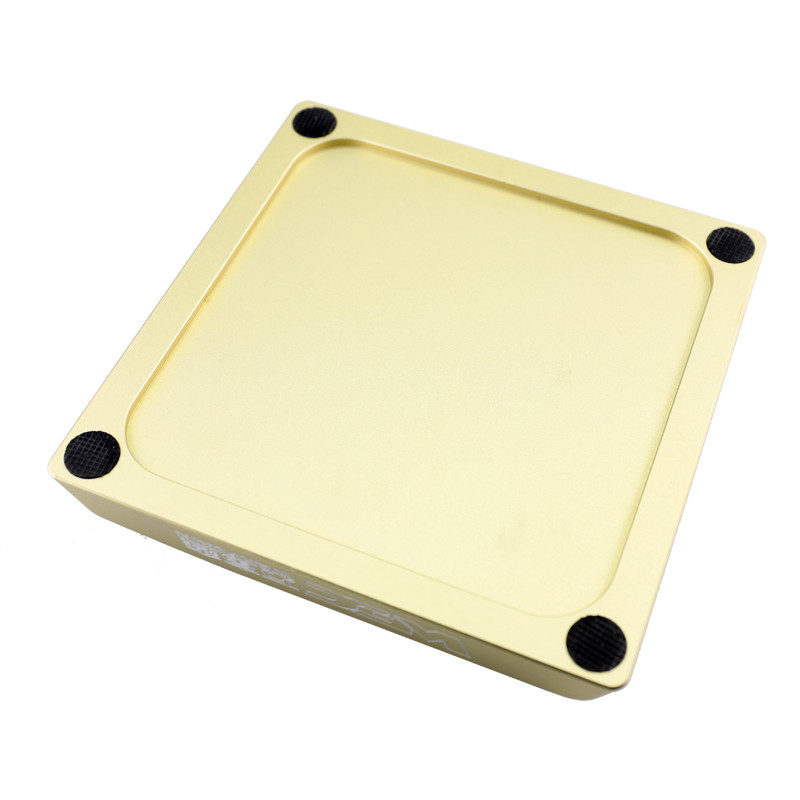 Golden Anodized Cigar Ashtray Electroplating Parts