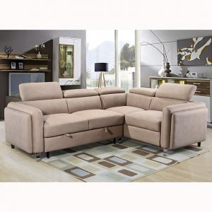 Quality Living room sofa L shape sofa Modern new design home furniture sleeper sofa bed wholesale
