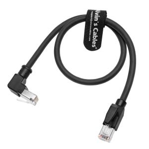 Alvin's Cables Cat6 Shielded RJ45 Cable 49.2ft Down Angle for PLC Robotics