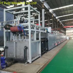 China Rotary   Egg Box Forming Machine 300KW Paper Moulding Pressure Vessel Control on sale