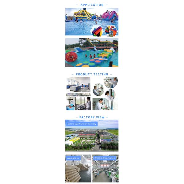 0.38mm Inflatable Toy PVC Tarpaulin Fabric 500D*500D