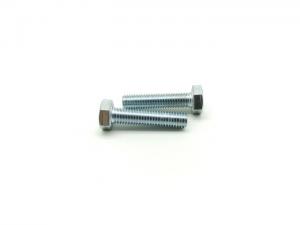China ISO4017 Metric Zinc Plated Bolts And Nuts Class 8.8 Hex Cap Hex Screw Bolts BZP Bright on sale