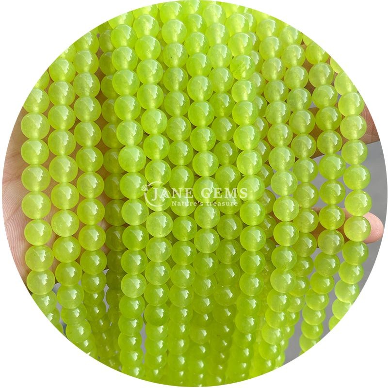 Wholesale Round Natural Stone Beads Round Loose Gemstone Beads Accessories 8mm Aquamarine Loose Beads for DIY Jewelry