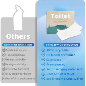 Deep Cleaning Toilet Cleaning Sheets Toilet Cleaning Strips Convenient