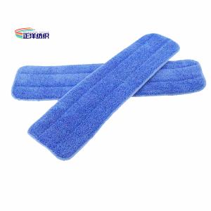 Quality 5X20 Wet Cleaning Mop Blue Twist Pile Floor Cleaning Mop Head wholesale