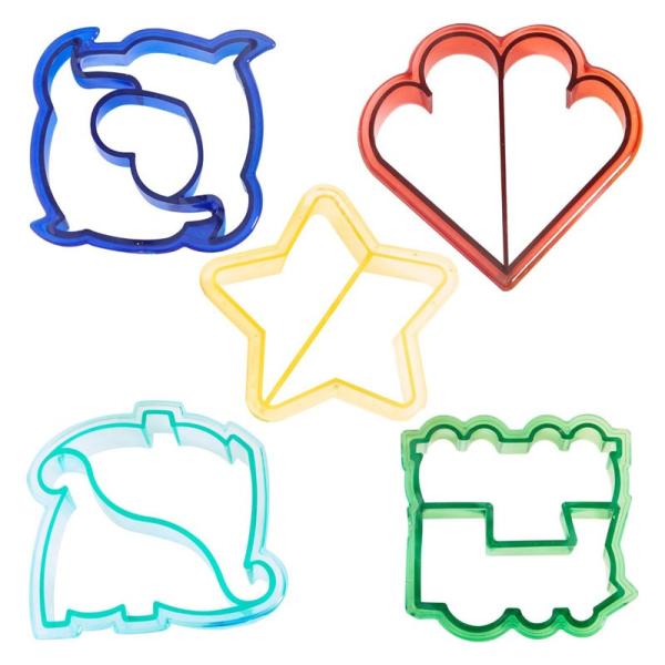 Bakeware cookie tools set PP plastic pastry sandwich cutter cookie cutter for kids