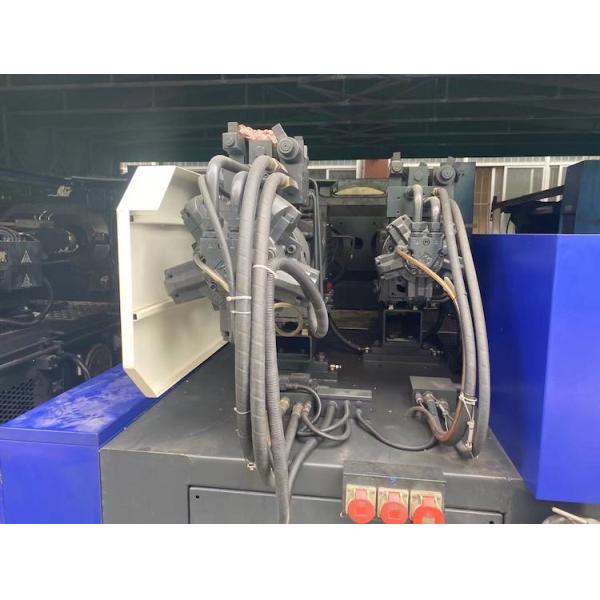 Used Haitian Double Colour Injection Moulding Machine Vertical Clamping Servo Motor