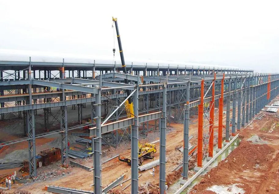 Prefabricated Steel Structure Customized Warehouse Metal Construction Building Vegetables Storage