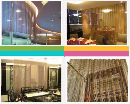 SS316 Decorative 1m Stainless Steel Ring Mesh