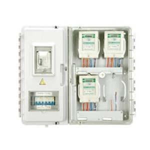 Quality Waterproof external electric meter box with Single Phase 4-position , ABS Base wholesale