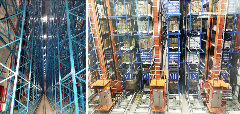 Logistic Inventory Automation System ASRS With Selective Storage Racking