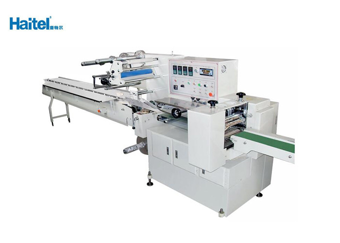 Intelligent Heat Shrink Packaging Machine , Biscuit Wrapping Machine Less