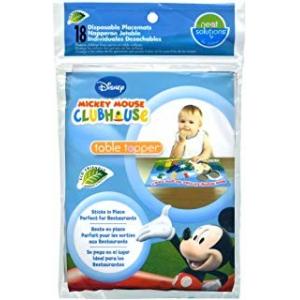 Eco Friendly Disposable Stick On Placemats With Reusable Pop Up Travel Case