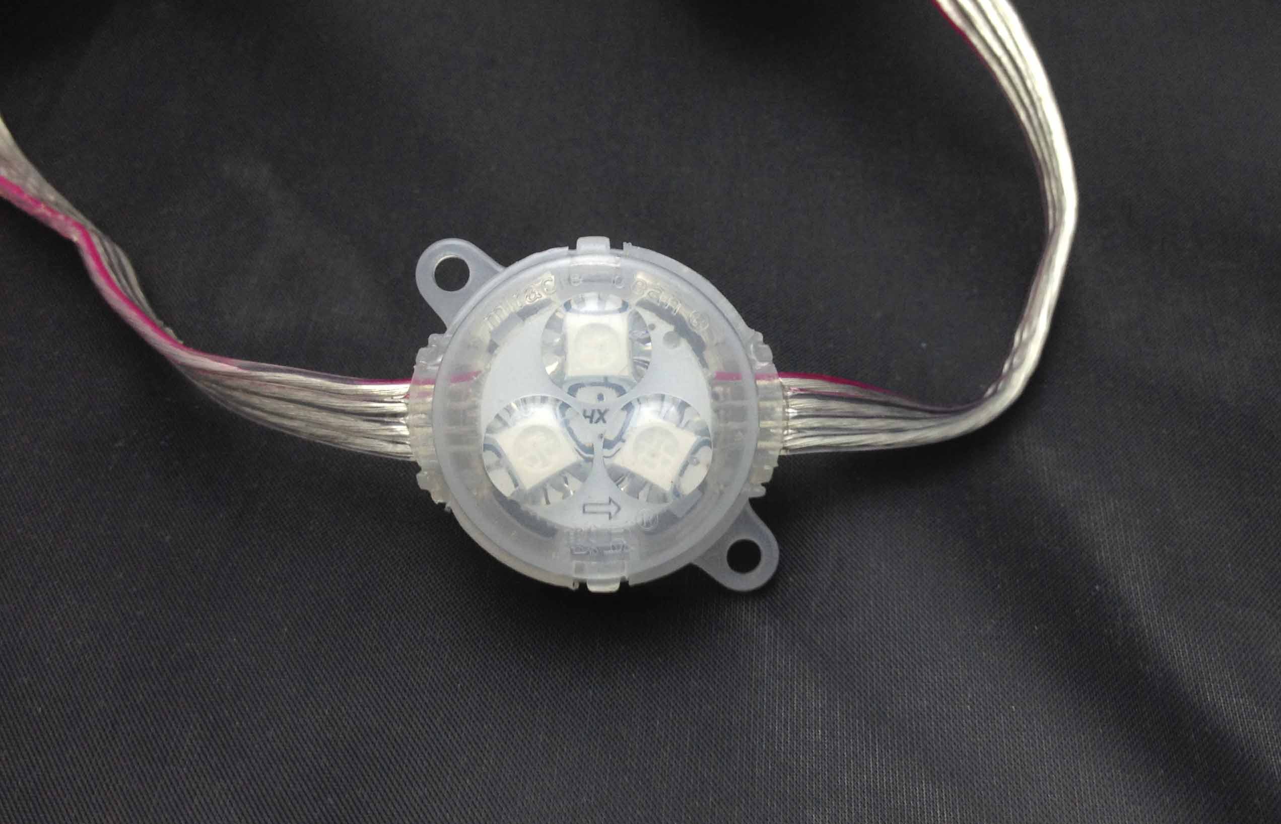 Waterproof LED Programmable Display 30MM Building / Bar Decoration