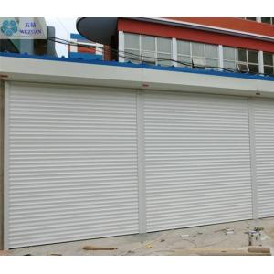 0.8mm Aluminum Bulletproof Vertical Roller Shutter Garage Doors