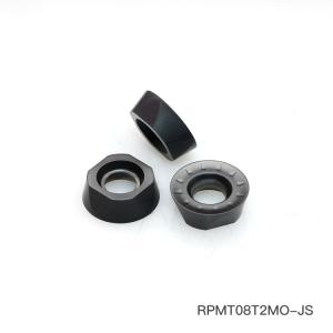 Quality RPMT08T2MOE-JS CNC Carbide Safety Milling Inserts PVD CVD wholesale