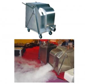 Quality 3000 W Dry Ice Machine Stainless Steel Exterior For Wedding Party Fog wholesale