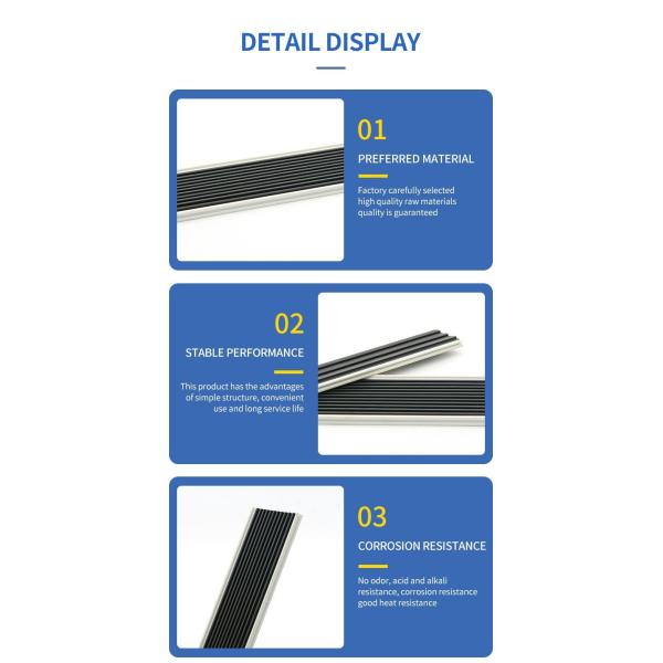 Customizable Plastic Extrusion Stair Nosing Profile