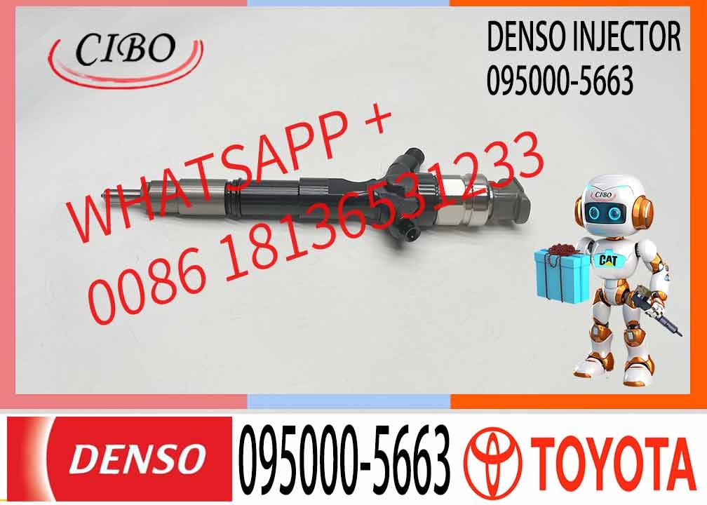 Common Rail Diesel Engine Injector 095000-5663 23670-30050 23670-39276 095000-5920 095000-5520 095000-5930